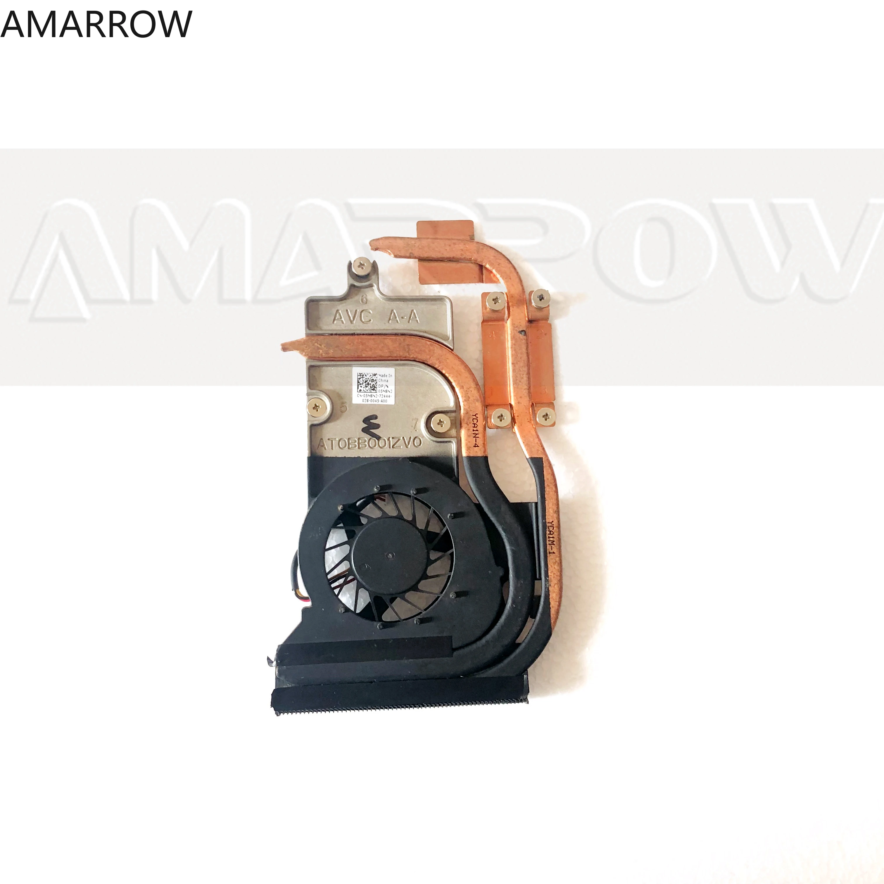 Оригинальный радиатор для ноутбука DELL, охлаждающий вентилятор, кулер для процессора M11x R1, радиатор для процессора 05M8N2