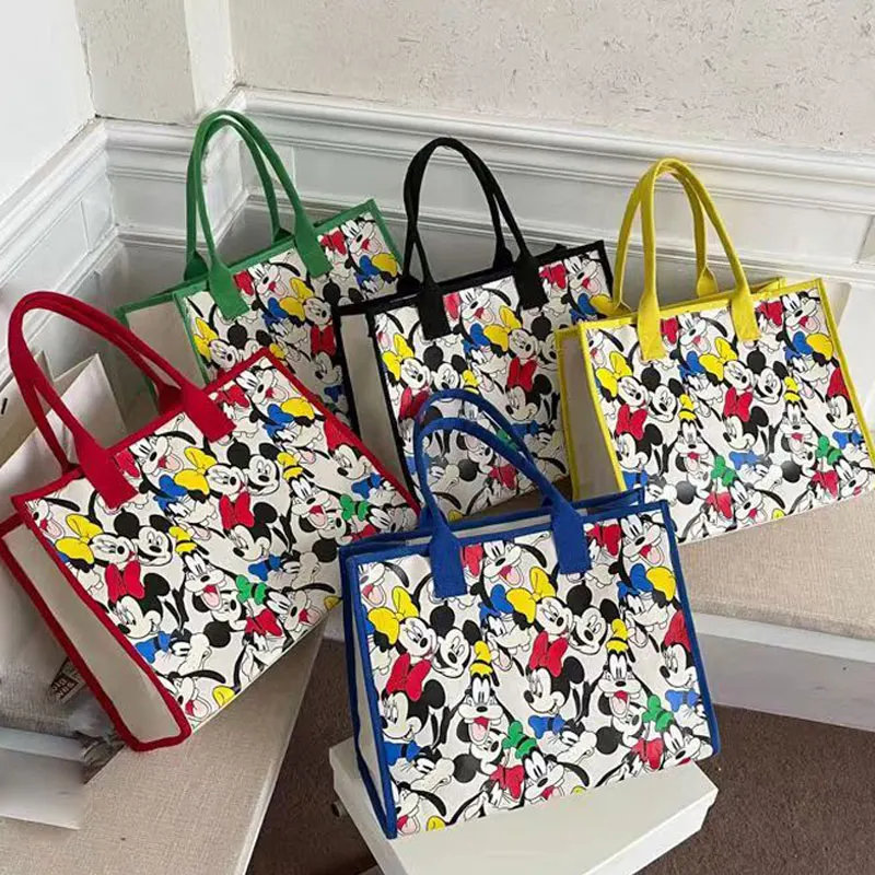 

Аксессуары для косплея Disney, милые модные детские сумки, женские и мужские рюкзаки, Детские холщовые сумки с мультяшным рисунком