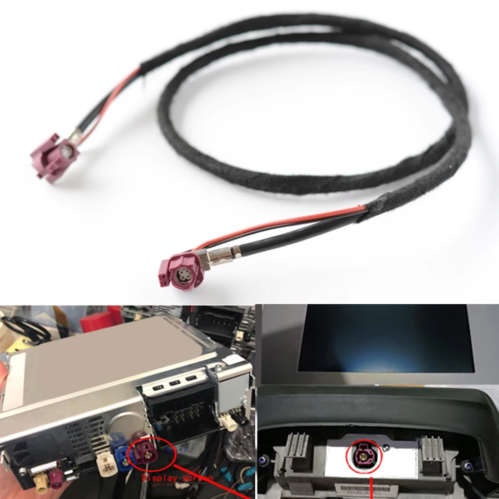 

80 см для BMW EVO хост видеокабель LVDS линия кабель 12 В соединительный кабель дисплея соединение экрана жгут проводов