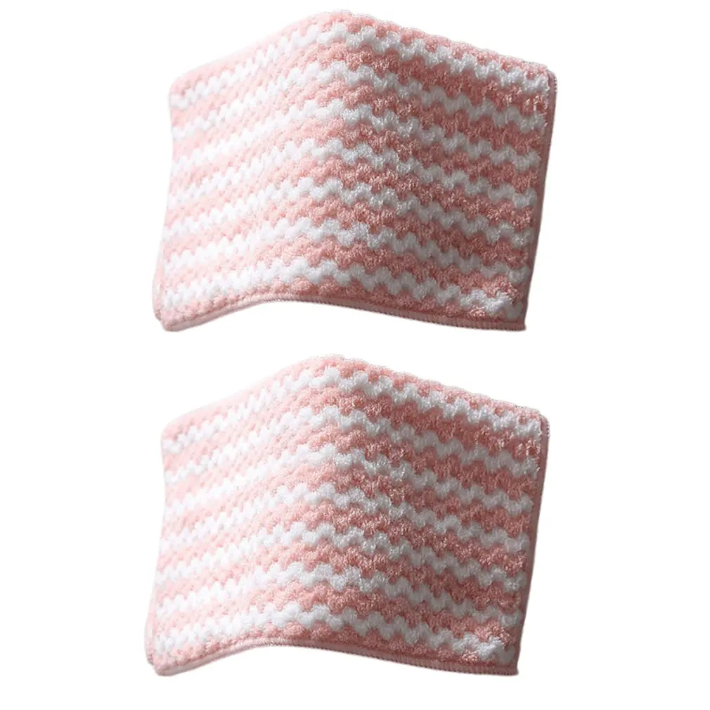 

2 шт., тряпки из микрофибры для протирания посуды