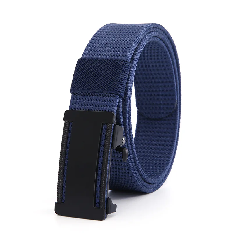 Men's Elastic Canvas Belts High Quality Trend Man Waistband Tactical Outdoor Belt Male Luxury Brand Stretch Trouser Belt DT056