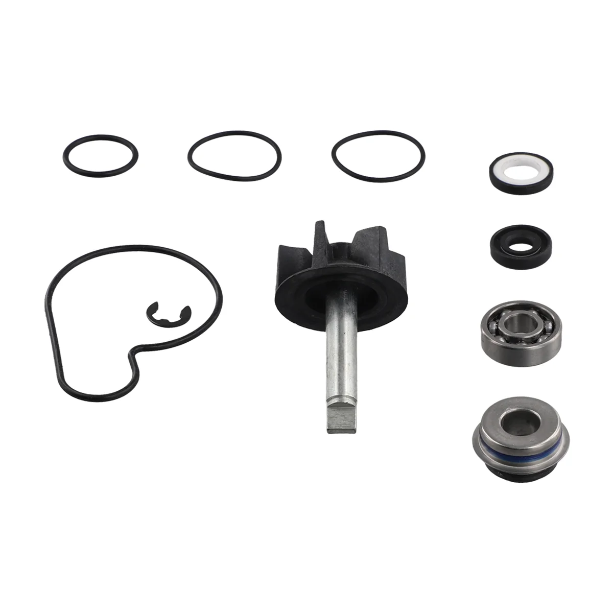 Ремонт мотоциклетного водяного насоса фотосессия для Suzuki Burgman125 400 Tianlang 250 AN400