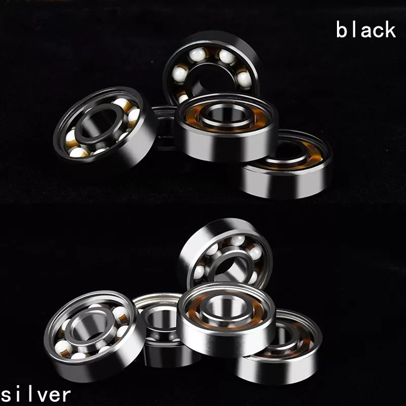 

10pcs Ceramic ball 608RS Inline Roller Skate Wheel Bearing ABEC 11 Anti-rust Skateboard Wheel Bearing 608 RS 8x22x7mm shaft