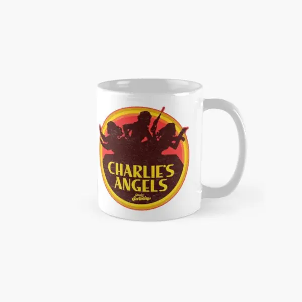 

Charlie S Angels Tv Series Classic Mug Gifts Design Coffee Tea Printed Simple Cup Image Drinkware Photo Handle Round Picture