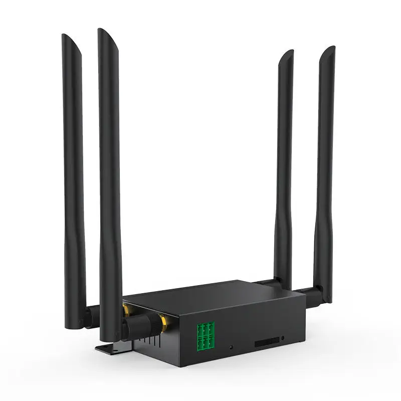 

Openwrt 4G LTE Router 300Mbps Roteador Industrial Intelligent Flow Control SIM Card RS232 RS485 WAN LAN 9-36V DTU Wifi Router