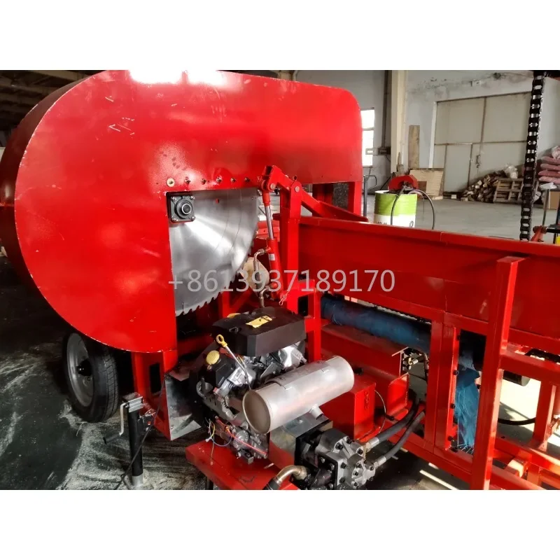 Лопастная пила с двигателем сплиттер автоматический комбайн для дров цепной