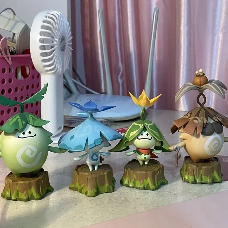 Genshin Impact Lanaro Series слепая коробка Lucky аниме фигурка Mystery Box украшения игровая