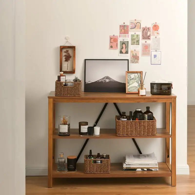 

？ Handmade Woven 3-Pack Bathroom Storage Baskets: Premium Quality, Beautiful, Durable & Convenient Organizing Solution