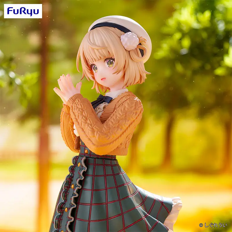 Фото 20-сантиметровая оригинальная аниме-фигурка FuRyu Trio-Try-iT Virtual Uploader Shigure Ui, модель игрушки, подарок на день рождения №3