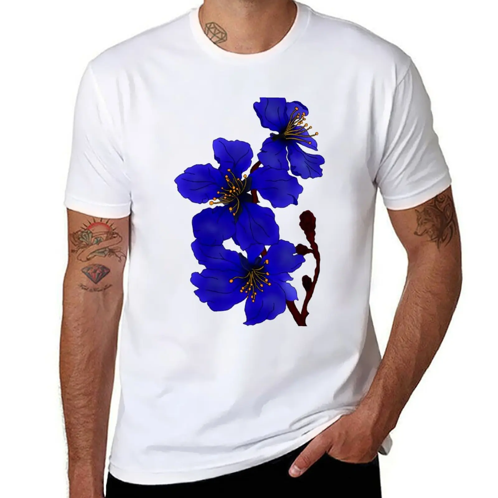 Фото Футболка Electric Blue Magnolia для строительных работ №1