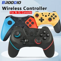 wireless bluetooth controller video game compatible nintendo switch controller n switch lite console dual vibration pc gamepads