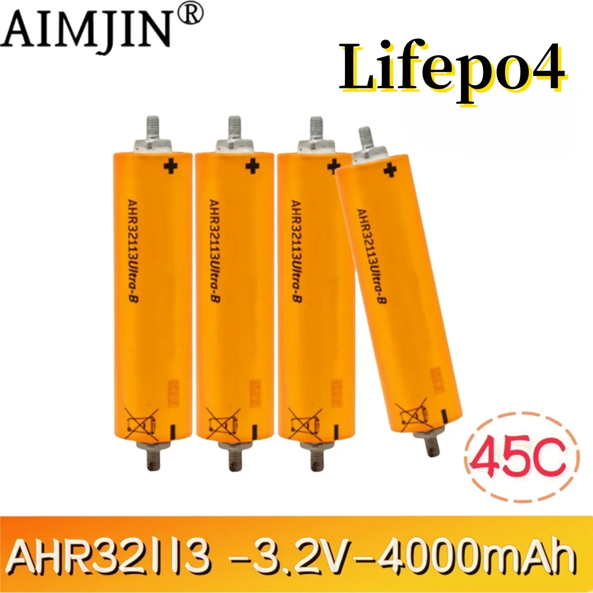 Новый аккумулятор A123 AHR32113 Lifepo4 3 2 в 4000 мАч 45C перезаряжаемый