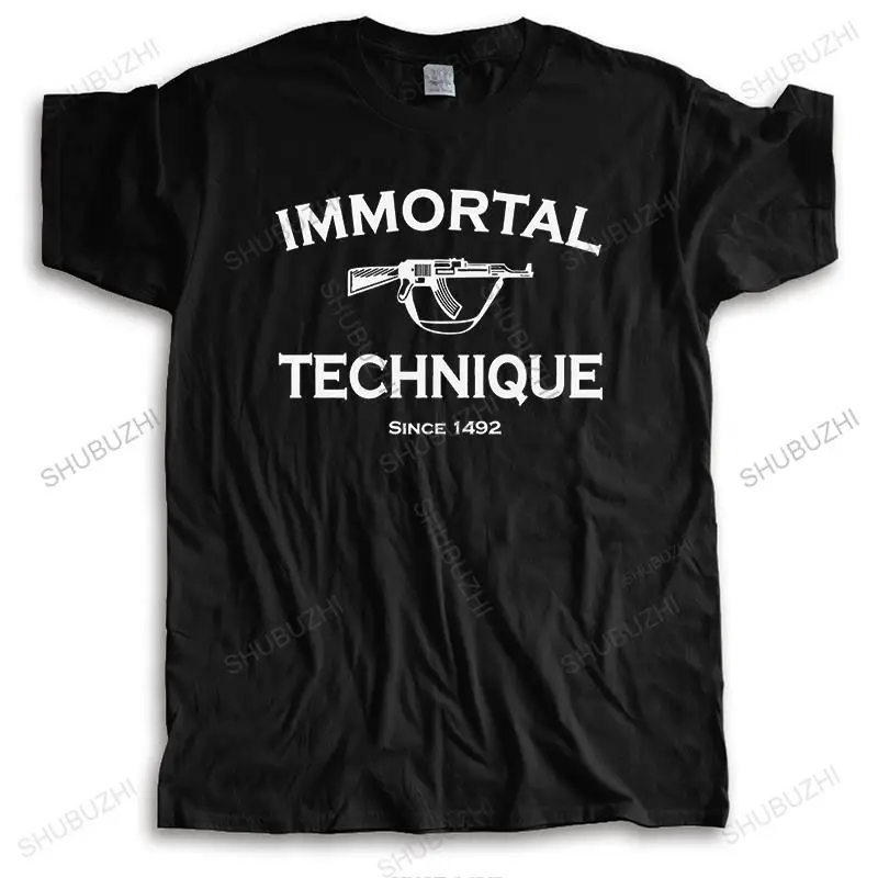 Футболка мужская хлопковая с коротким рукавом, Свободный Топ в стиле «имморнтальная техника рэп», уличная одежда унисекс, подарок, лето