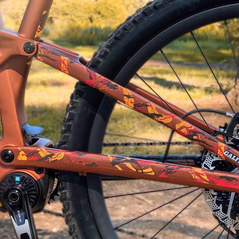 AMS брендовая защитная пленка для велосипеда наклейки горного 3 м изменения цвета