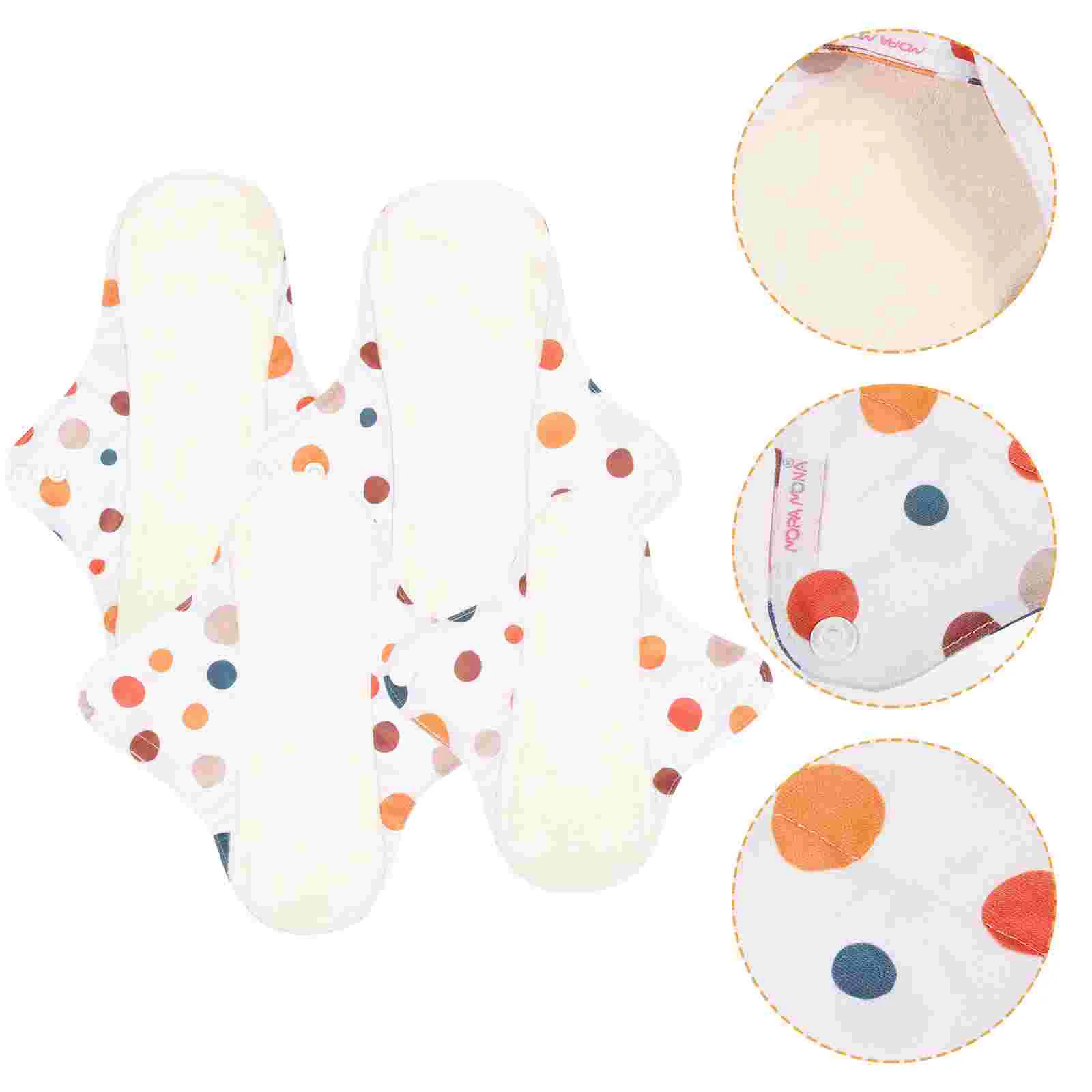 

Washable Sanitary Pads Napkin Convenient Feminine Girls Household Menstrual Reusable Napkins Portable