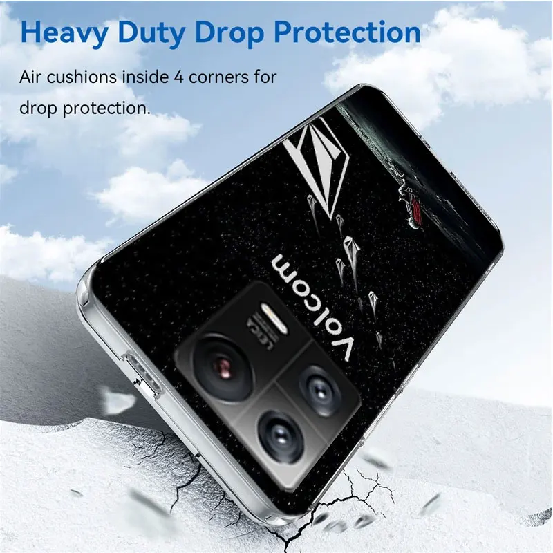 Фото Чехлы с логотипом Volcom для телефона Xiaomi Poco F7 14 11 Ultra 13 15 Pro Mi 12T 12X 11i 12 10 9 8 Lite 11T 10T 9T Pro CC9 Soft Cover №2