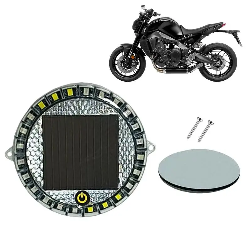 Предупреждающая лампа солнечная противоударная для автомобиля