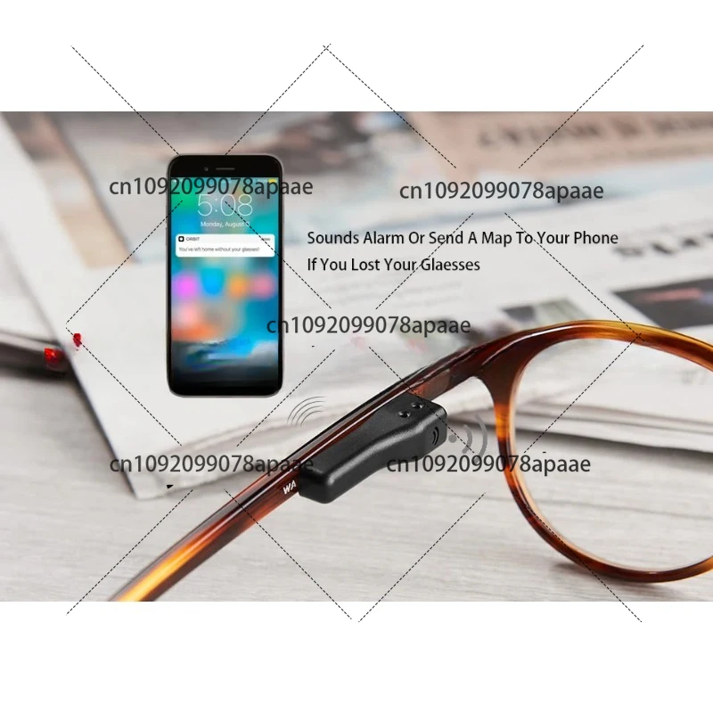 Новый локатор очков Bluetooth GPS-трекер Find My Glasses Приложение для смартфона Поиск