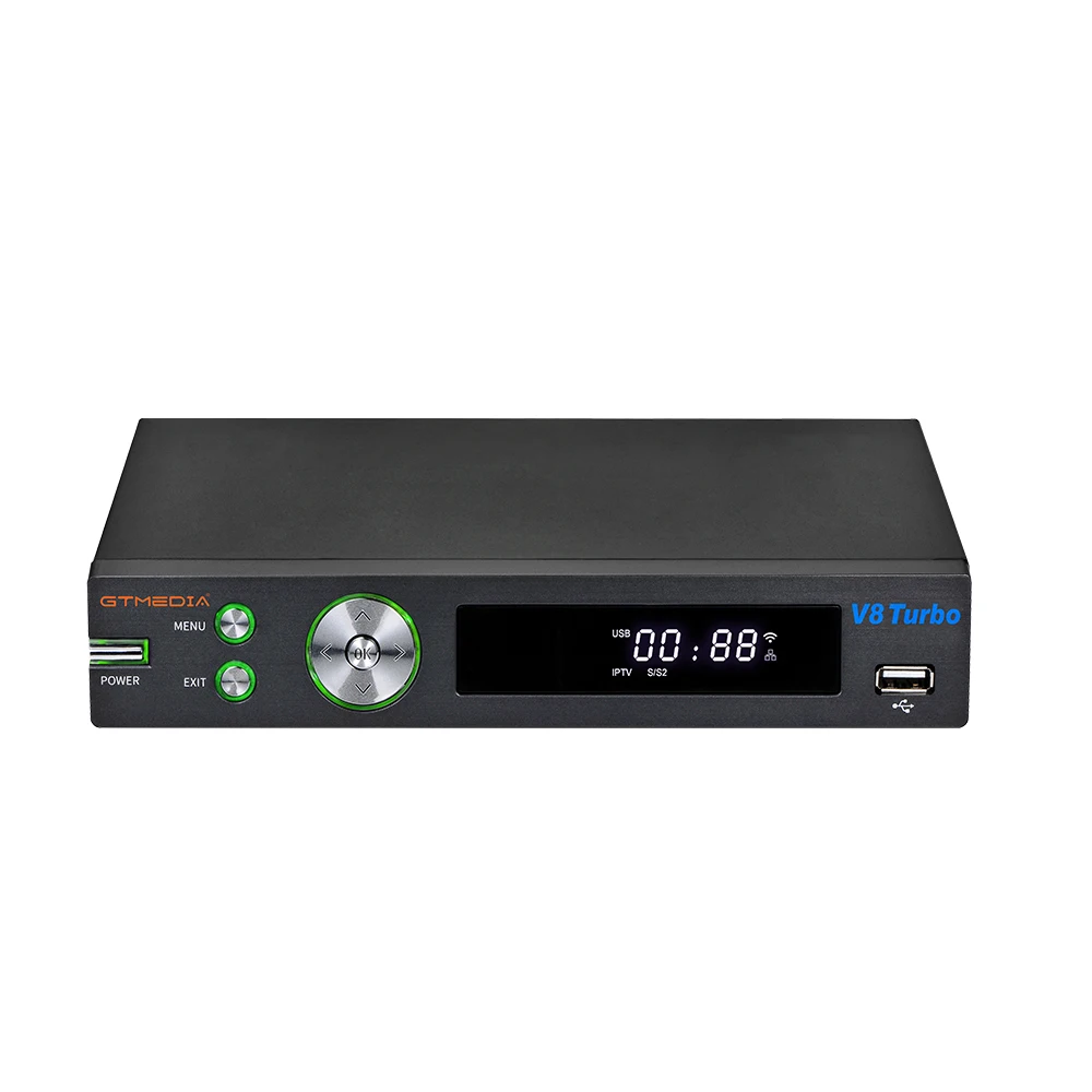 

GTMEDIA V8 Turbo Satellite Receiver DVB-S2/S2X/T2/Cable/J.83B Built-in WIFI H.265 Support CA card slot multi-room PK V8 Pro2