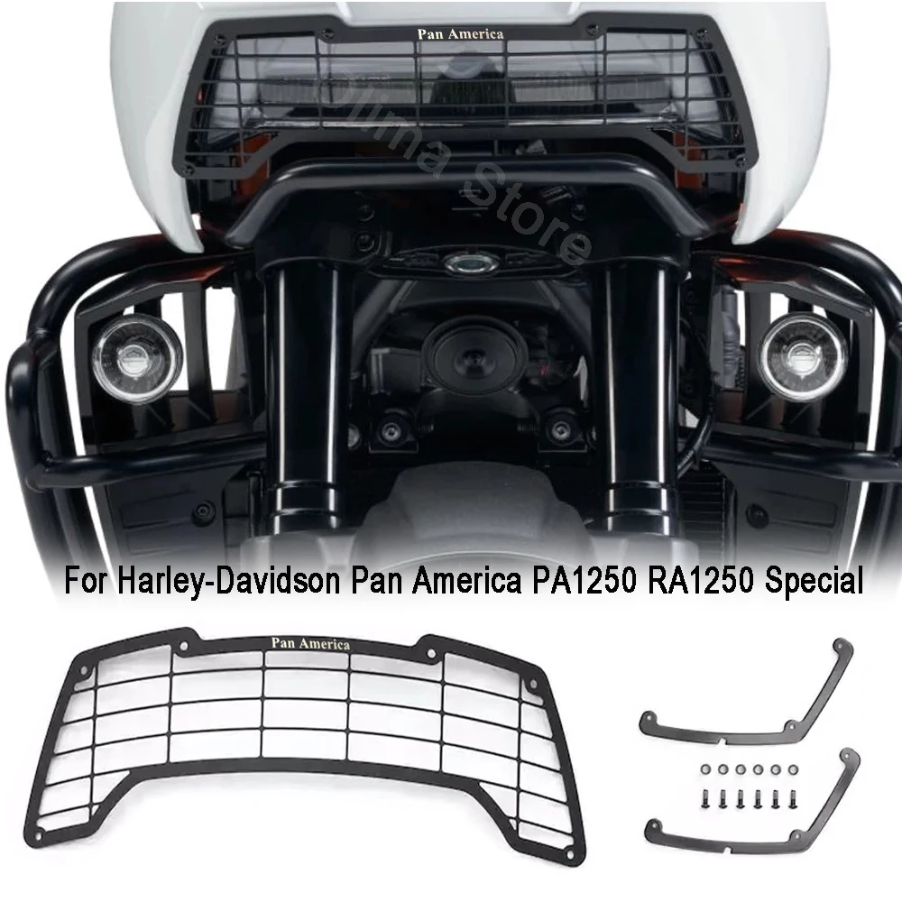 Новая 2021 год Harley-Davidson Pan America 1250 RA1250 Специальная защита фар CNC из алюминия Большая лампа Защитная рама.