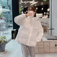 womens short cotton clothes 2022 autumn and winter new parkas version loose student thickening clothes fashion cotton clothes
