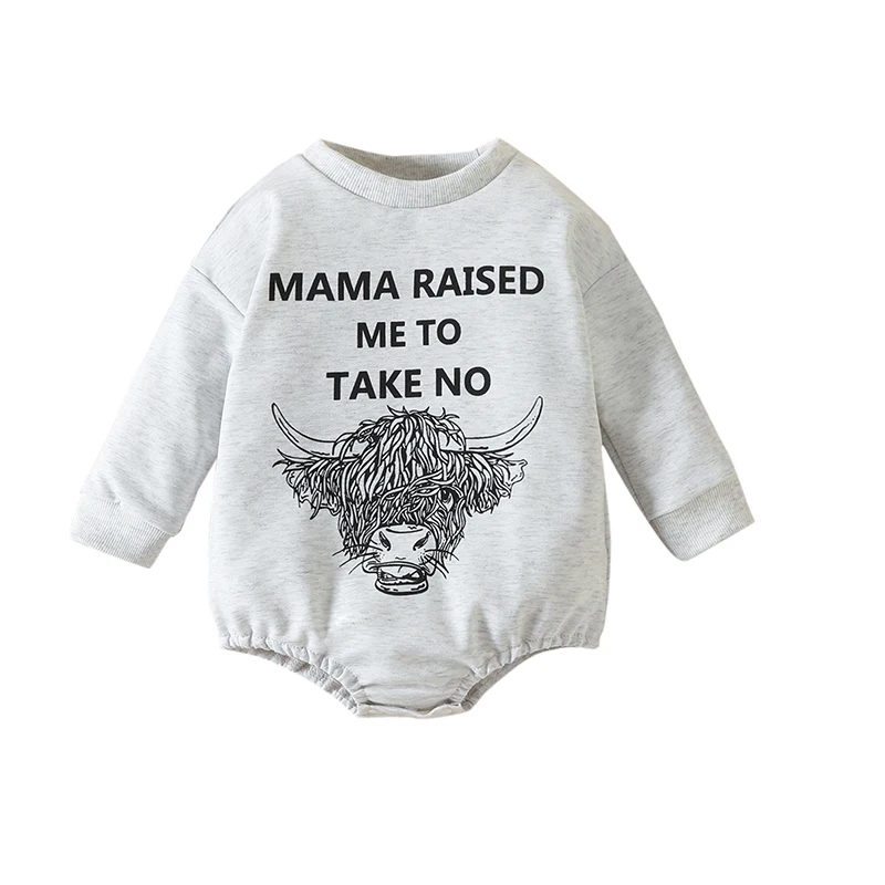 

2023 Newborn Infant Boys Long Sleeves Outfits Letters Cow Prints Jumpsuit Romper Set Outfit Cute Twins Baby Clothes
