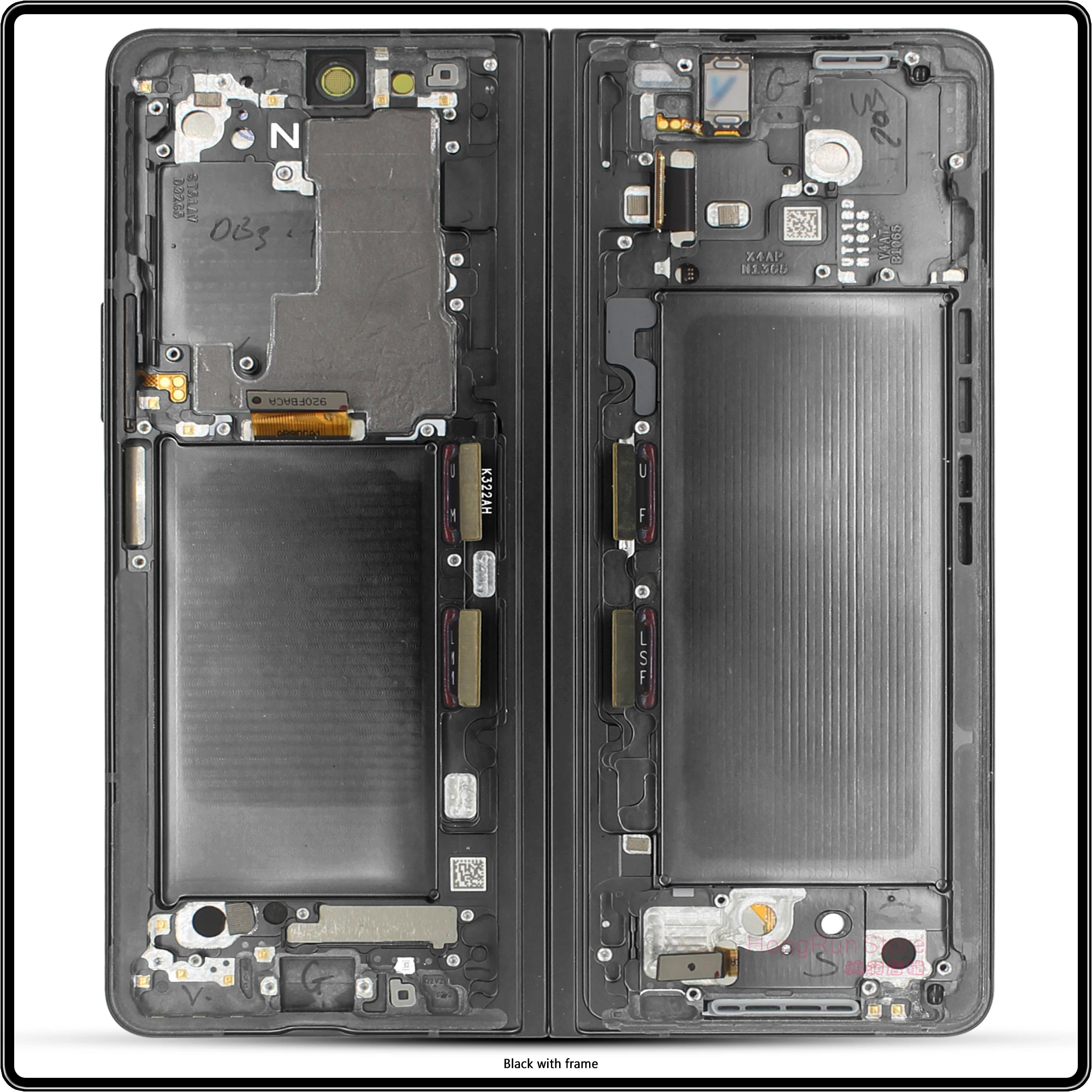 Для samsung fold 3 замена экрана для galaxy z 5G F926 экран с рамкой