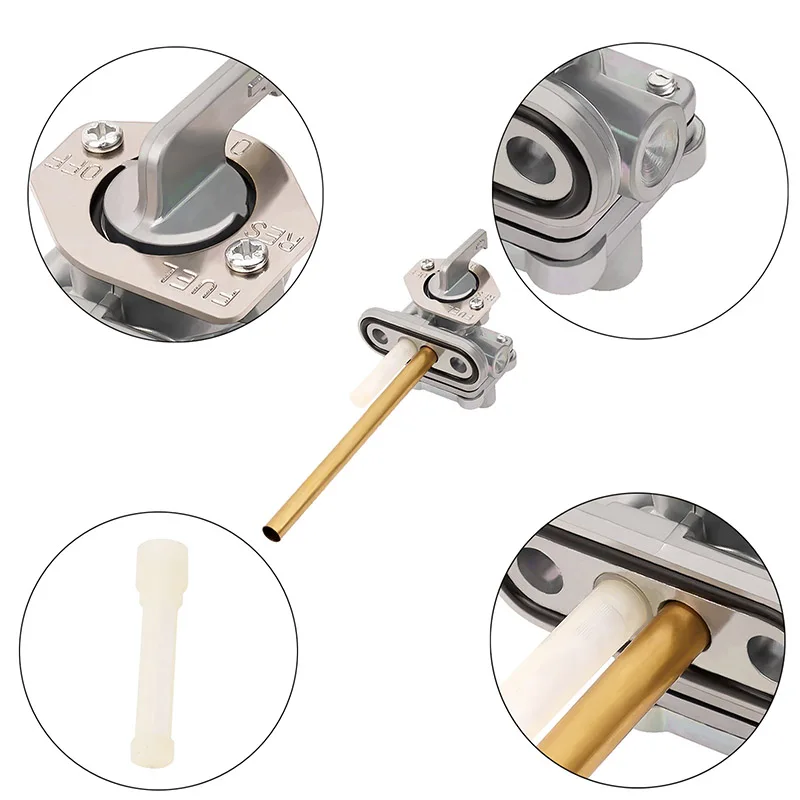 Топливный переключатель Petcock запорный клапан для бензобака и масляная трубка