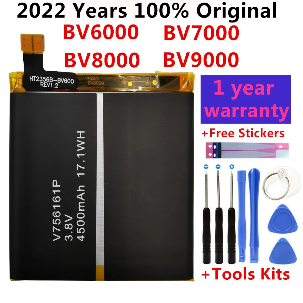

100% Original Latest Production Battery For Blackview BV6000 BV6000S BV7000 BV8000 BV9000 PRO Batterie Bateria Phone batteries