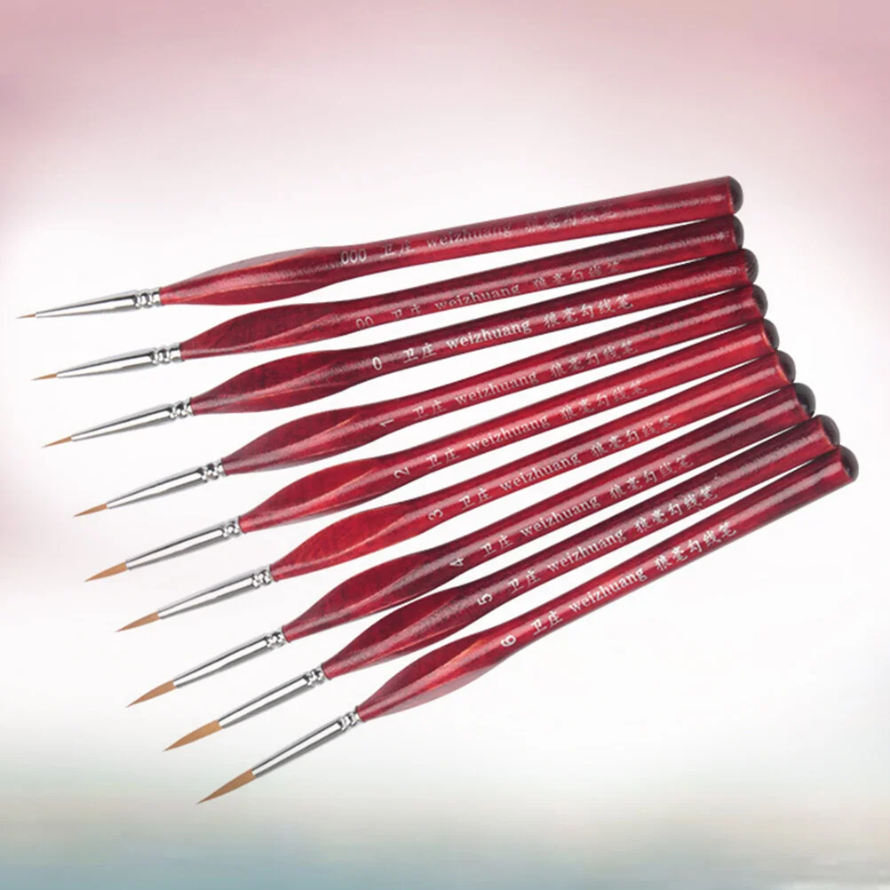 

Fine Line Pens Drawing Sketch Detail Brush Set Miniature Brushes