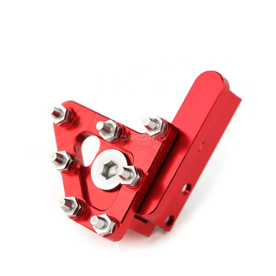 

Задняя педаль тормоза мотоцикла, рычаг, подножка, ступенчатый наконечник с ЧПУ, универсальный для Honda Yamaha Kawasaki 125-530cc, аксессуары для велосипеда-грязевика