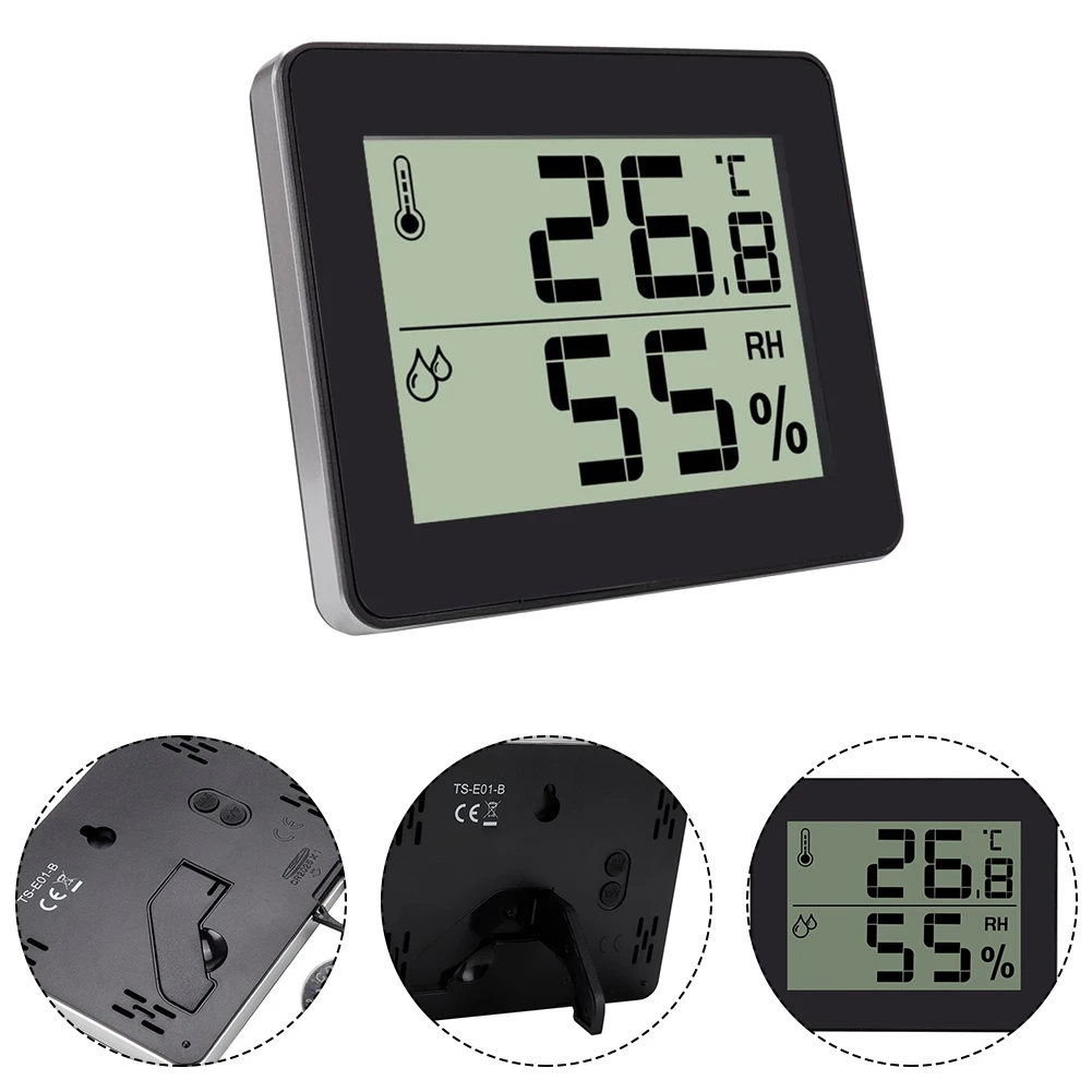 

Durable Weather Station Temperature Meter Digital For Baby Room Humidity Hygrometer Living Room Thermo-Hygrometer