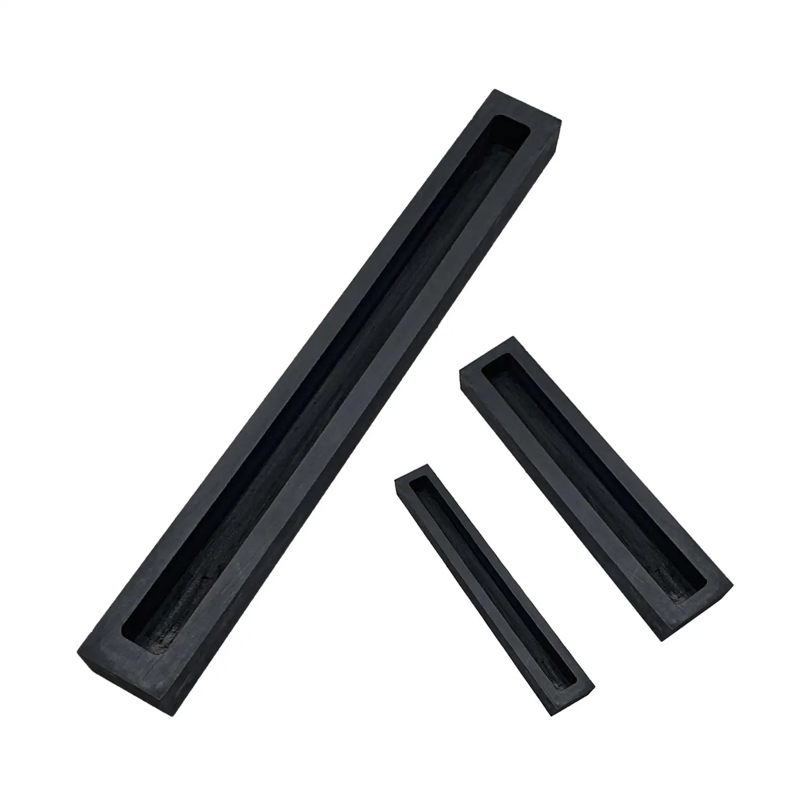 

3x Graphite Ingot Mold Metal Melting Casting Smelting Jewelry Making Tool