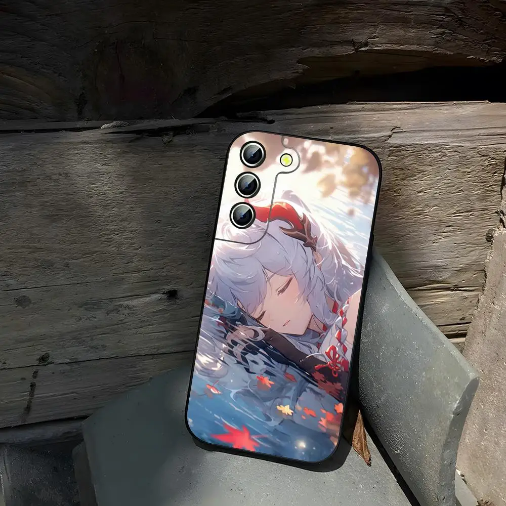 Чехол Genshin Ganyu для телефона Samsung Galaxy S23 S24 S21 S22 S20 Ultra Fe Plus A34 A54 A24 A52 A53 M54 чехол