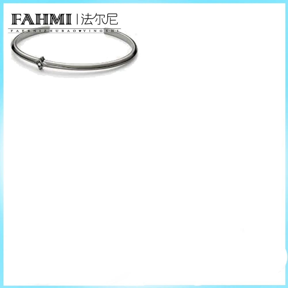 

Женский браслет-цепочка из серебра 100% пробы с бусинами