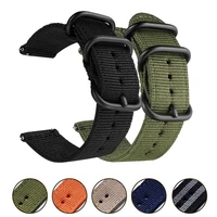 watch band 22mm nylon canvas strap for huawei gt3 gt 2 gt2 pro 2e watch strap replacements honor magic 1 2 46mm watch mens strap