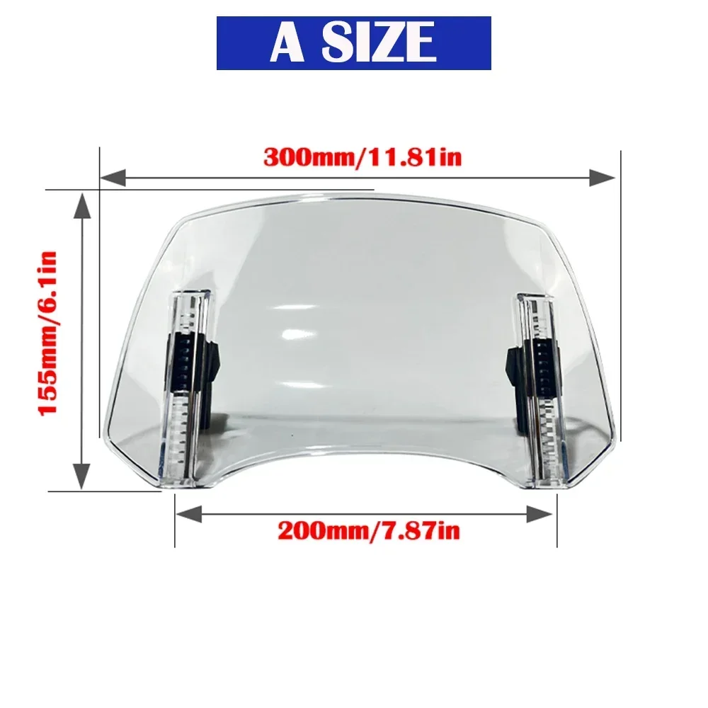 Для Suzuki BURGMAN 650 400 125 200 AN650 AN400 AN125 AN200 расширение лобового стекла мотоцикла спойлер