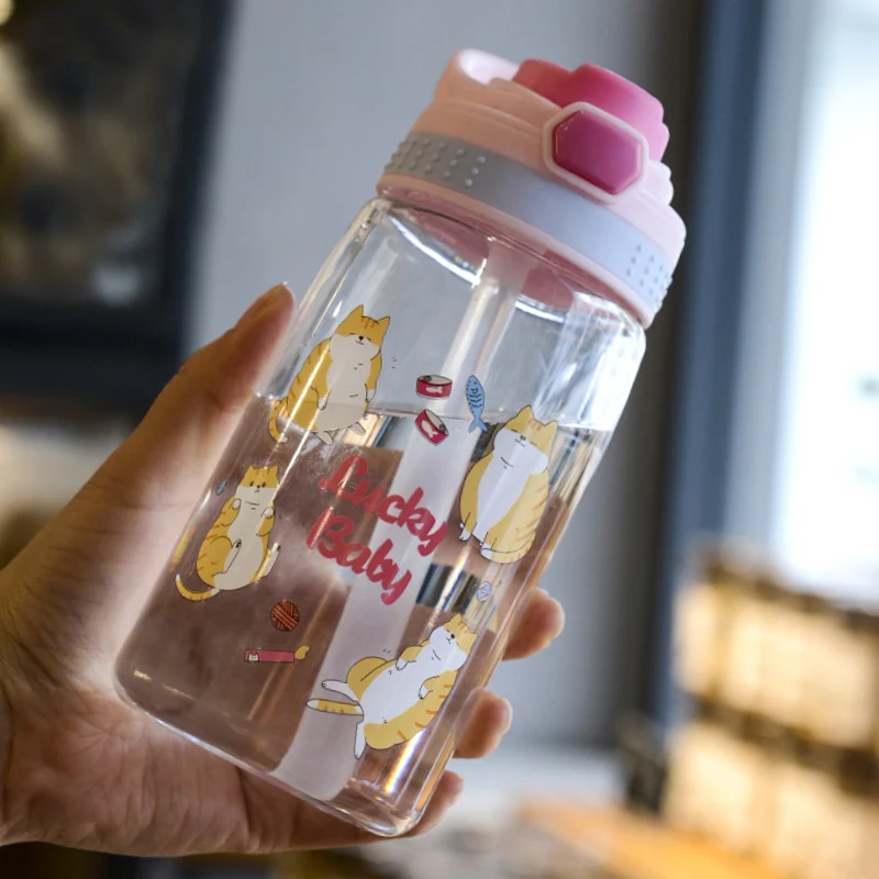 Милая детская соска для воды творческая детская кружка для кормления малышей, противотечение бутылочка для детей на открытом воздухе, портативная соломинка.