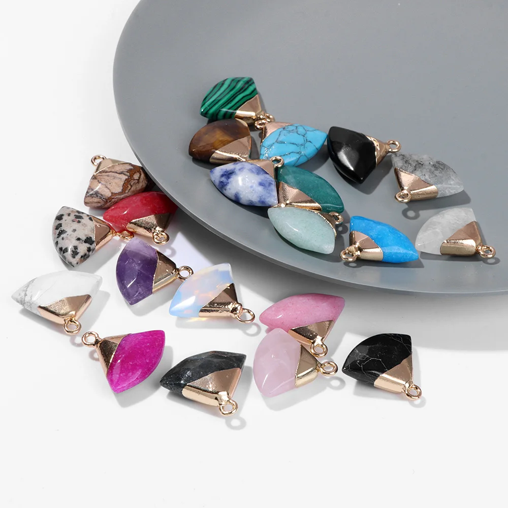 Подвески из натурального камня 18 х19 мм 5 шт