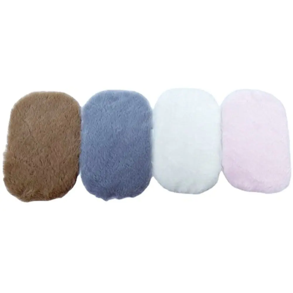 Миниатюрный Плюшевый коврик в скандинавском стиле масштаб 1/12 напольный для