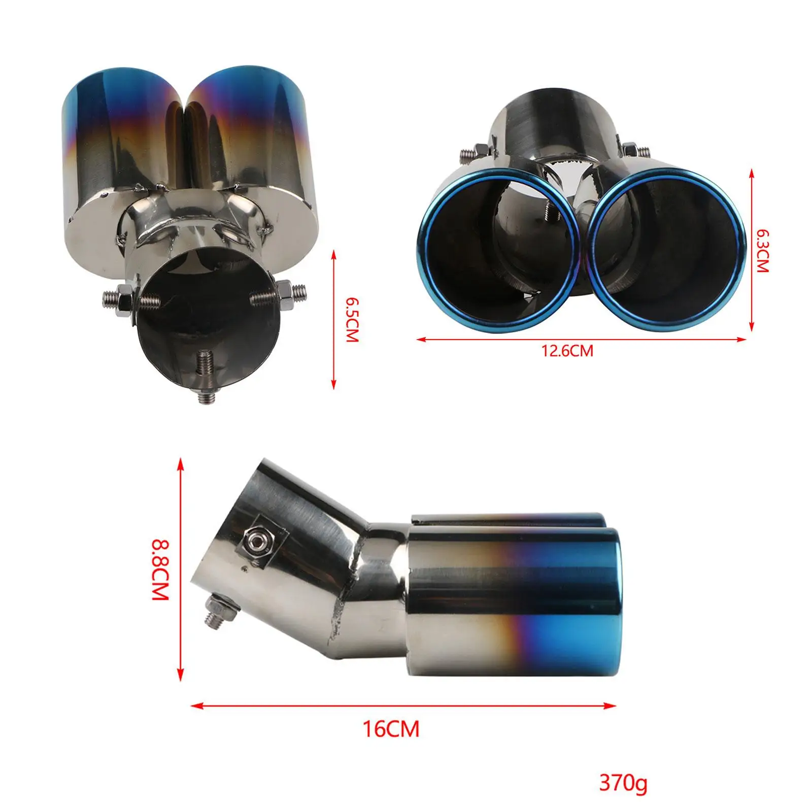 Выхлопная труба автомобиля наконечник глушителя аксессуары компактная
