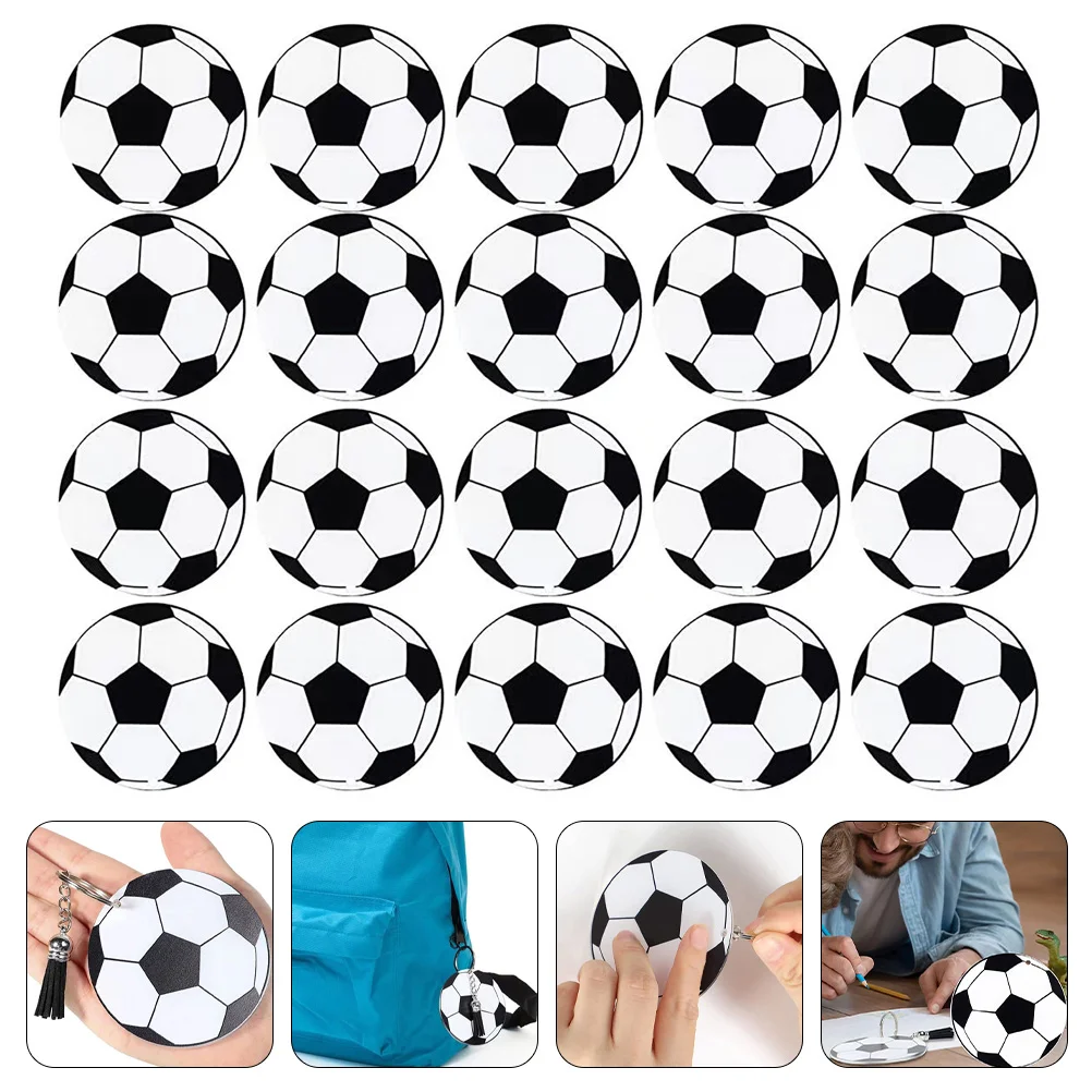

Soccerparty Keychains Favorskeychain Football Team Charms Toy Key Chainornament Handbag Supplies Pendant Kids Discfillers Gift