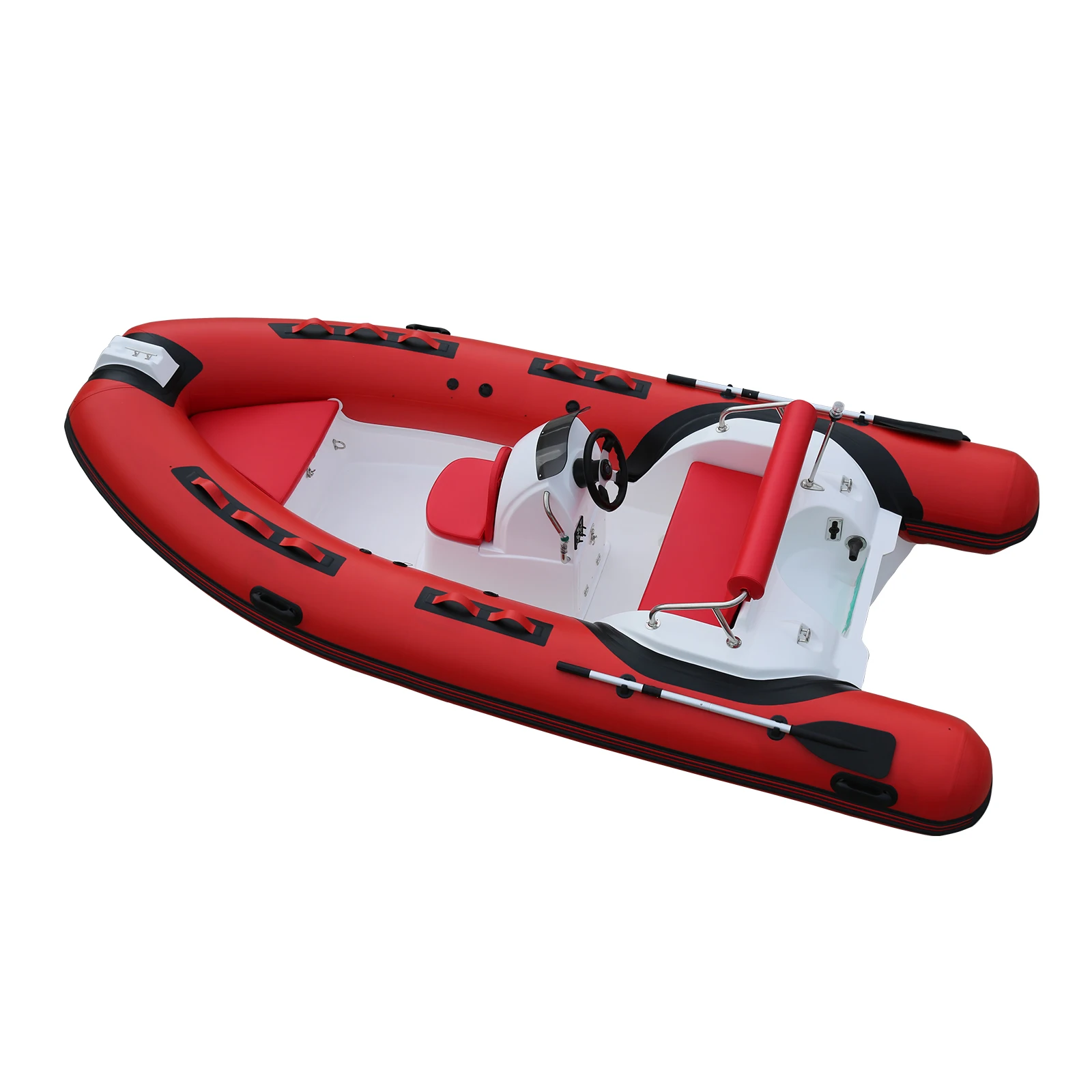 CE Хорошая 4 3-метровая надувная рыбацкая лодка из стекловолокна с подвесным