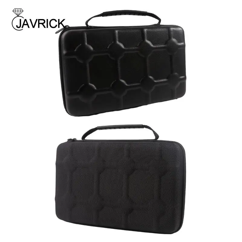 

8 Slots Hard Watch Box Portable Travel Zipper Cases Roll Wrist Watches Display