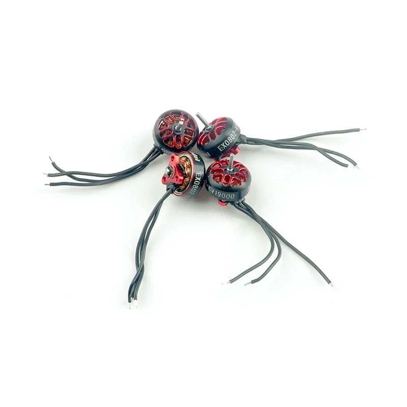 Цельнокроеный бесщеточный двигатель Happymodel EX0802 KV19000 1S для 65 мм 75 мм 85 мм FPV Racing Moblite6 7 беспилотных летательных аппаратов