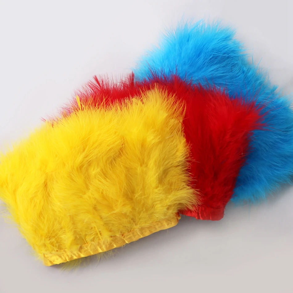 Кожаная пудра 2 м искусственная отделка шлейф лента рукоделие сделай сам Плюмаж