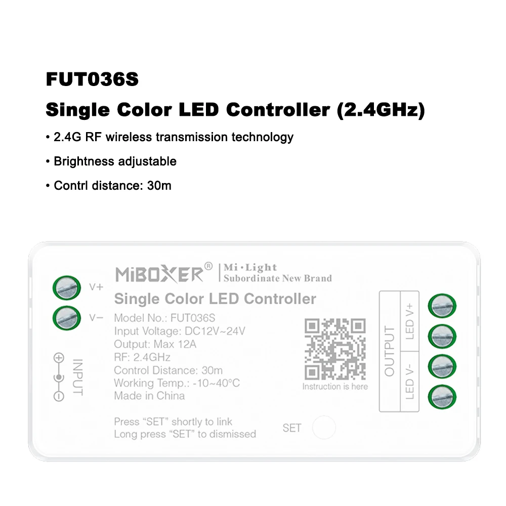 

WRMIHU RGB-контроллер FUT035S/FUT036S/FUT037S/FUT038S/FUT039S