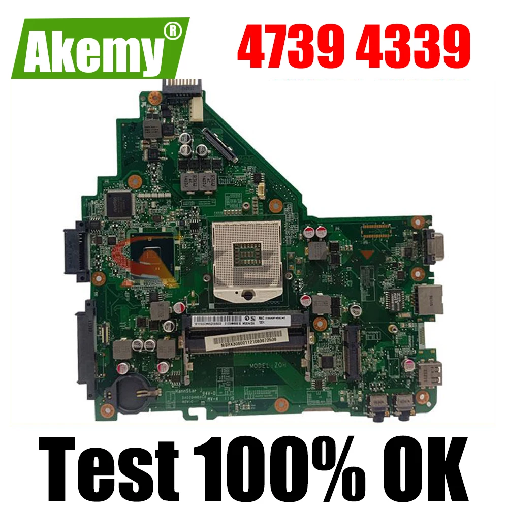 

Original for ACER 4739 4339 motherboard DA0ZQHMB6C0 HM55 GMA HD DDR3 Tested good