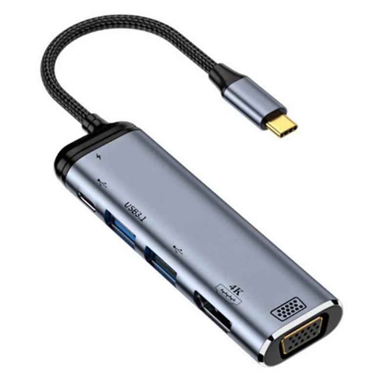 

USB 3.1 Type-C Hub To-совместимый Multi Splitter адаптер для ПК Аксессуары (Y002)