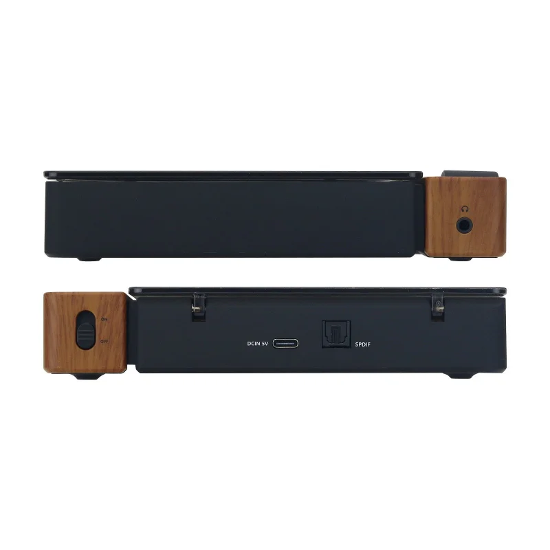 Syitren R300 Деревянный черный проигрыватель компакт-дисков Высококачественный